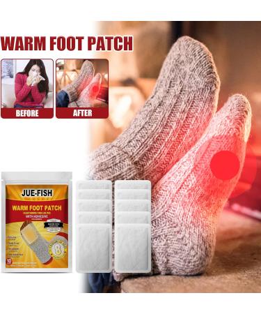 10 Piece Toe Warmers - Durable & Safe Air Activated Heating Pillows | 8 Hours of Natural Heat Stickers for Women - Shop Internationally! - Buy Online on GoSupps.com
