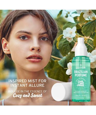 Brazilian Perfume for Women: Long Lasting Brazilian Fragrance - contains vanilla chocolate salt and sandalwood - Natural Sweet and Comfortable Hair and Body Fragrance 3.4fl Oz (100 ml) - Buy Online on GoSupps.com