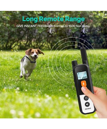 Rechargeable Dog Training Collar with Remote - Waterproof Shock Collar for Dogs - Vibration, Beep, 99 Levels - All Breeds & Sizes - PE-18 - Buy Online on GoSupps.com