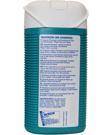 YACHTICON Sea Champo Shampoo/Sea Water Soap 2 Pack - 2 x 300ml Bottles - - Buy Online on GoSupps.com