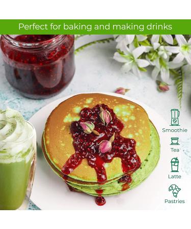 uVernal Organic Matcha Green Tea Powder - 100% Pure for Smoothies, Lattes & Baking - 4oz - Buy Online on GoSupps.com