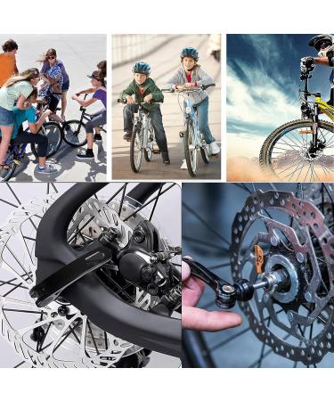 Buy Lohill Bicycle Hollow Shaft Quick Tensioner Set - Front & Rear Wheel Axles for 20 to 28 Bikes (Black) - Fast International Shipping - Buy Online on GoSupps.com