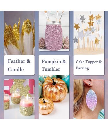 48 Jars Face & Eye Glitter Set - Assorted Colors Nail, Body, Hair Art Fine Loose Chunky Glitter - Buy Online on GoSupps.com