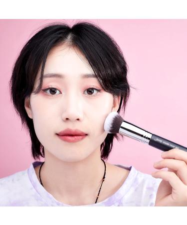 Jessup Professional Make Up Foundation Brush - Single Pinula Small Cosmetic Brush Synthetic Hair Black | B082-082 - Buy Online on GoSupps.com