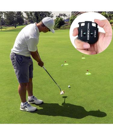 Rovepic 2 Pack Golf Score Counter - Mini Square Handy Shot Count Tool with Key Chain - Plastic Golf Training Aid - Buy Online on GoSupps.com