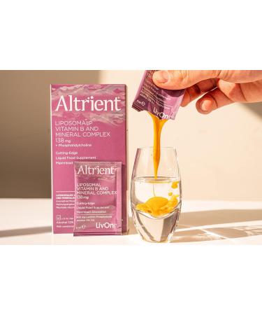 Altrient B - Liposomal Vitamin B Complex with Minerals and Additional Cinnamon for Optimal Health - Buy Online on GoSupps.com