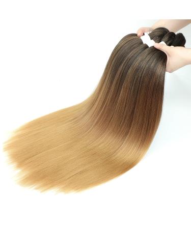 Xusuperb 30-Inch Ombre Braiding Hair Extensions - Pre-Stretched Kanekalon Soft Knotless Yaki Texture 3 Packs (T1B/30/27#) for Easy Braids - Buy Online on GoSupps.com