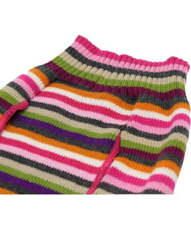 Buy Hrttsy Christmas Dog Sweater | Warm Winter Pet Costume for Small & Medium Dogs - X-Mall Pink Striped Bones - Buy Online on GoSupps.com