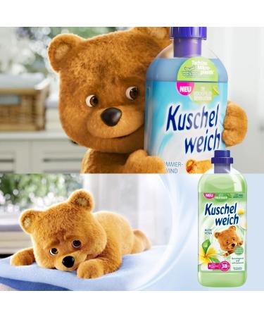 Buy Cuddly Soft Fabric Softener with Aloe Vera - Dermatologically Tested Eco-Friendly 1L for Up to 38 Washes - Buy Online on GoSupps.com