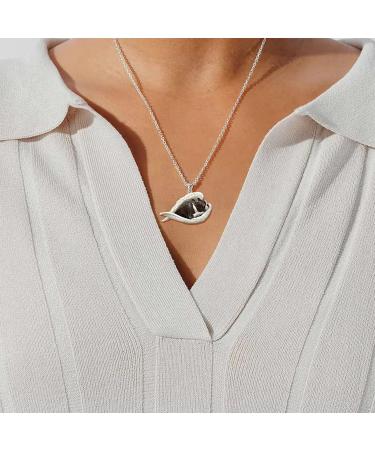 Frmuic Cute Sleeping Dog Necklace Perfect Gifts for Animal Lovers & Young Girls | Unique Angel Personality Chains for Women - Buy Online on GoSupps.com