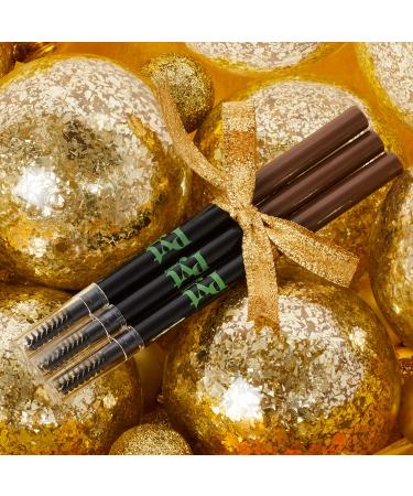 PYT Beauty Defining Eyebrow Pencil Set - Taupe (3 Pack) - Buy Online on GoSupps.com
