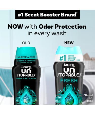Downy Unstopables In-Wash Scent Booster Beads Fresh - 13.4 oz | International Shipping Available - Buy Online on GoSupps.com