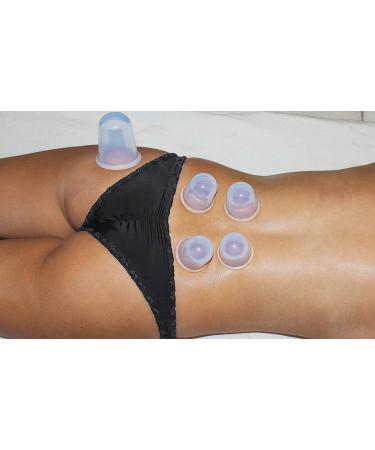 Cupping Therapy Set by DoSensePro - Arthritis Pain Relief & Anti-Aging Massage Cups - 6 Silicone Vacuum Cups for Cellulite Reduction - Relaxation Gift - Buy Online on GoSupps.com