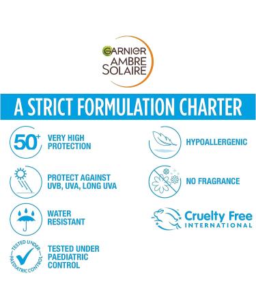 Garnier Ambre Solaire Baby in the Shade SPF50 Sun Cream 50ml - Travel Friendly - Buy Online on GoSupps.com