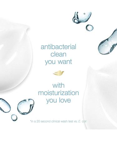 Dove Antibacterial Hand Wash for All Skin Types - 34 Fl. Oz (Pack of 3) - Moisturizing & Protects Skin - Buy Online on GoSupps.com