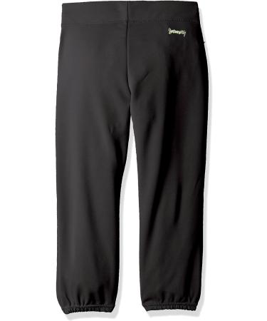 Intensity Girl's Low Rise Double Knit Pant - Youth Medium Black - Buy Online on GoSupps.com