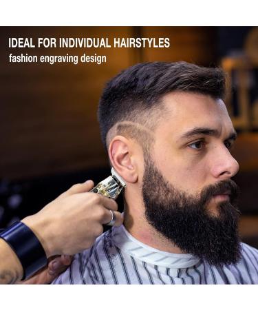 Beard Trimmer Professional Hair Clippers Men Electric Cordless Hair Trimmer with LCD Screen & Sharp Blades Rechargeable Clippers for Men Haircut Body Grooming Kit - Buy Online on GoSupps.com