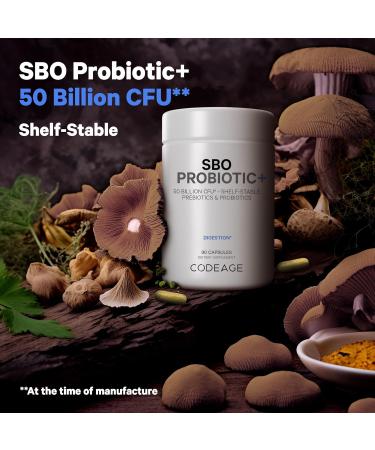 Codeage Multi Collagen Protein Capsules 5 Types Ashwagandha Withania Somnifera & Organic Amla Berry + SBO Probiotic Blend 50 Billion CFU Bundle Lactobacillus Plantarum Bacillus Subtilis Non-GMO - Buy Online on GoSupps.com