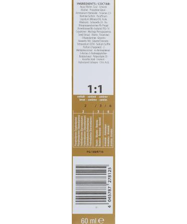 Schwarzkopf IR Absolutes 4-50 Medium Brown Gold Natural 60ml - Pack of 1 - Buy Online on GoSupps.com