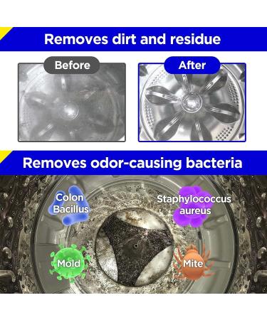 Betterthanbefore Washing Machine Cleaner Pods Odor Removal & Deep Cleaning Formula - 1 Year Supply (12 Pods) - Buy Online on GoSupps.com
