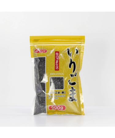 MITAKE ROASTED SESAME SEEDS BLACK (IRIGOMA KURO) 500G