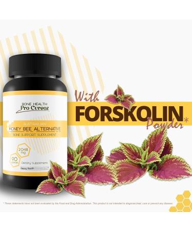 Vitamin D Bone Health - Our Best Bone Capsules for Improved Calcium Absorption - Alternative Austrialian Honey Bee Bone Support -Turmeric Joint Support - Natural Bone Health Formula - Bone Care - Buy Online on GoSupps.com