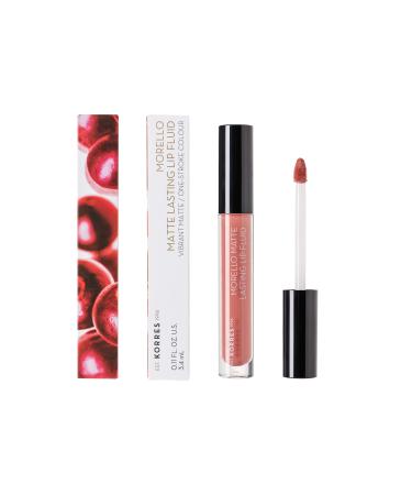 Corrres Morello Matte Lasting Lip Fluid - No. 06 Romantic Nude long -lasting liquid lip fluid with pleasantly light texture matt finish vegan 3.4 ml - Buy Online on GoSupps.com
