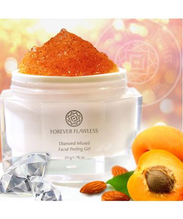 Forever Flawless Diamond Infused Facial Peeling Gel | New Formula for Exfoliation & Glowing Skin | Shop Internationally - Buy Online on GoSupps.com