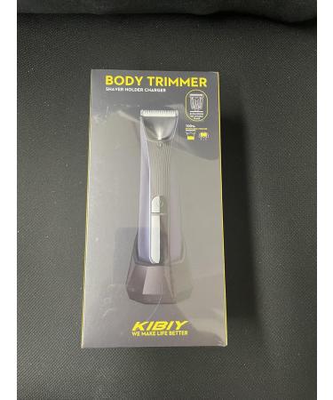 Buy Kibiy Men's Intimate Razor - LED & IPX7 Waterproof Body Hair Trimmer with Anti-Cut Blades - Buy Online on GoSupps.com