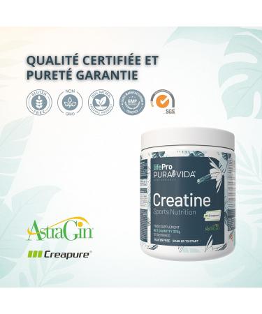 Creatine Monohydrate Creapure avec AstraGin Jusqu 35% d Absorption en Plus vs Creapure Seule Micronis e Sans Go t 4 Mois V gan Sans Gluten Qualit Allemande Garantie - Buy Online on GoSupps.com