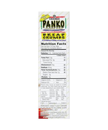 Kikkoman Panko Bread Crumbs 8oz Box (6 Pack) - Premium Japanese Style Breadcrumbs for Crispy and Delicious Dishes - Buy Online on GoSupps.com