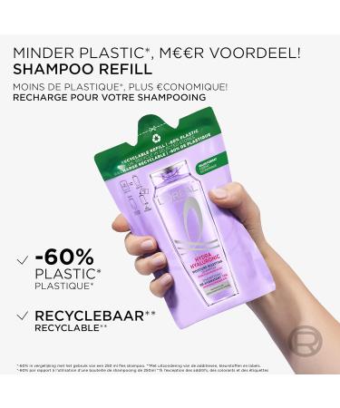 L'Or al LOr al Paris Elvive Hydra Hyaluronic Shampoo Refill 250 ml - Buy Online on GoSupps.com
