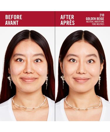 Rimmel London - Lasting Finish 35 Hour Foundation Long-Wearing Hydrating Vegan Formula Full-Coverage - Golden Beige 1 count (Pack of 1) Golden Beige - 210 - Buy Online on GoSupps.com