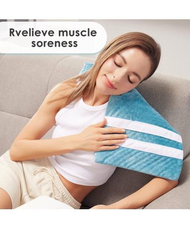 XL Heating Pad for Back, Shoulder, Muscle Pain Relief - Electric Heat Pad with Ultra Fast Moist & Dry Therapy - 8 Timers, 6 Heat Settings, Auto Shut Off - Size 12x24 - Buy Online on GoSupps.com