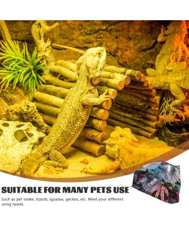 Reptile Hammock 1 Set of Lizards Hanging Triangle Hammock Small Pet Swing Bed Reptile Tanks Accessory A As Shown - Buy Online on GoSupps.com