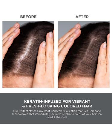 Keratherapy Keratin Infused Black Root Concealer Spray 3 oz - Hide Gray Roots - Darkening & Temporary Scalp Concealer - Buy Online on GoSupps.com