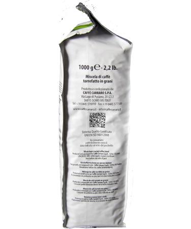 Carraro 1927 Crema Espresso Coffee Beans 1kg - Buy Online on GoSupps.com