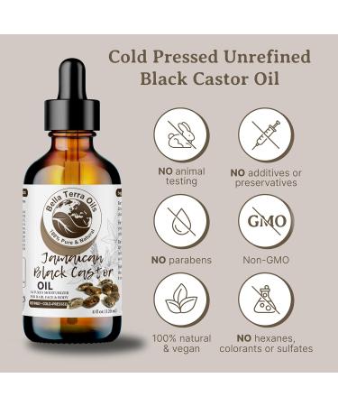 Buy Bella Terra Oils Pure Black Castor Oil - 1 Gallon for Hair & Skin | Fortifying Moisturizing Shine & Hydrate (Pack of 10) - International Shipping Available - Buy Online on GoSupps.com