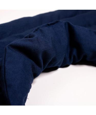 Johanniskern Thermal Pillow | Neck & Shoulder Support Pillow with Collar - Dark Blue & Currant - Buy Online on GoSupps.com