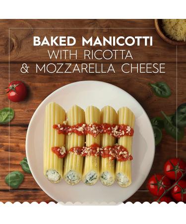 Barilla Manicotti Pasta 8 Oz. Box - Non-GMO Durum Wheat Semolina - Italy's #1 Pasta Brand - Kosher Certified - 8 Ounce Pack - Buy Online on GoSupps.com