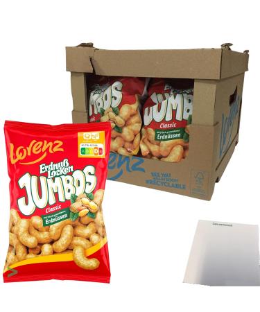 Buy Lorenz Peanut Curls Jumbos Classic XXL - 11 Pack (11x150g) | International Shipping | Delicious Corn Snack - Buy Online on GoSupps.com
