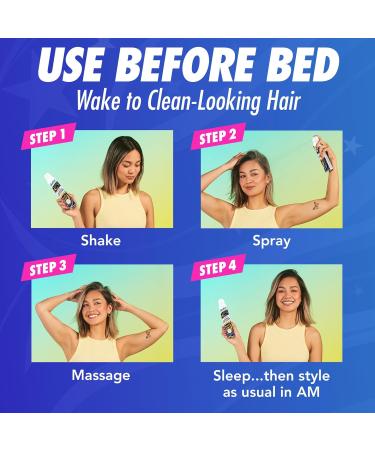 Batiste Overnight Deep Cleanse Dry Shampoo 3.81oz - Wake Up to Beautiful Hair Prevent Oil Build-Up - International Shipping Available - Buy Online on GoSupps.com