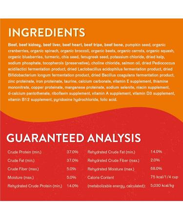 Stella & Chewy's Freeze-Dried Raw Dog Food 7oz - Beef | Single Pack - Buy Online on GoSupps.com