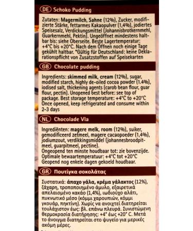 Naarmann Chocolate Pudding with Cream 6 x 1 kg Pack | Premium International Shipping - Buy Online on GoSupps.com