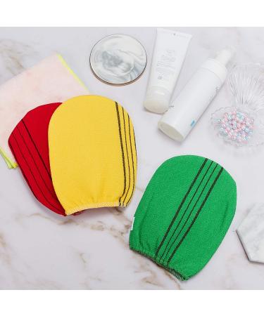 6-Piece Korean Exfoliating Cloth Towels Set for Gentle Dead Skin Removal - Buy Online on GoSupps.com