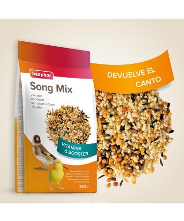 BEAPHAR Singing mix fortifying paste for canary and bird granivorous Complementary food Contains vitamins and minerals - Buy Online on GoSupps.com