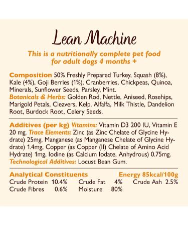 Lily's Kitchen Lean Machine Adult Wet Dog Food (10 x 150g) - Buy Online on GoSupps.com