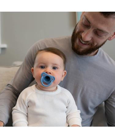 Dr. Brown's HappyPaci 100% Silicone Pacifier 0-6m BPA Free - 3 Pack Variety Pack (Blue/Light Blue/White) - Buy Online on GoSupps.com