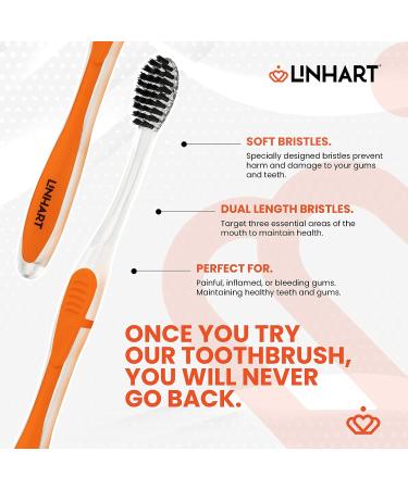 LINHART Smile Collection: Teeth Whitening Gift Set with Toothpaste, Whitener Gel, Toothbrush, and Lip Balm - Home and Travel Set for White Teeth - Men and Women - Buy Online on GoSupps.com