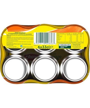 Lipton Ice Tea Saveur P che 6 x 33 cl - Buy Online on GoSupps.com
